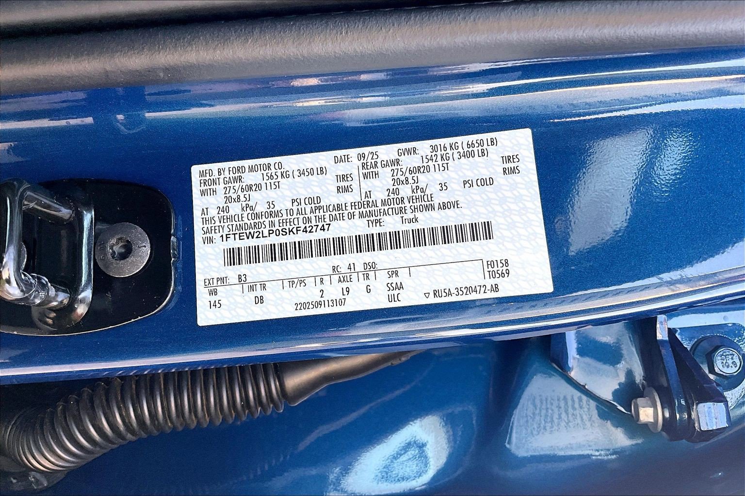 New 2025 Ford F150 STX w/ Equipment Group 200A image 12