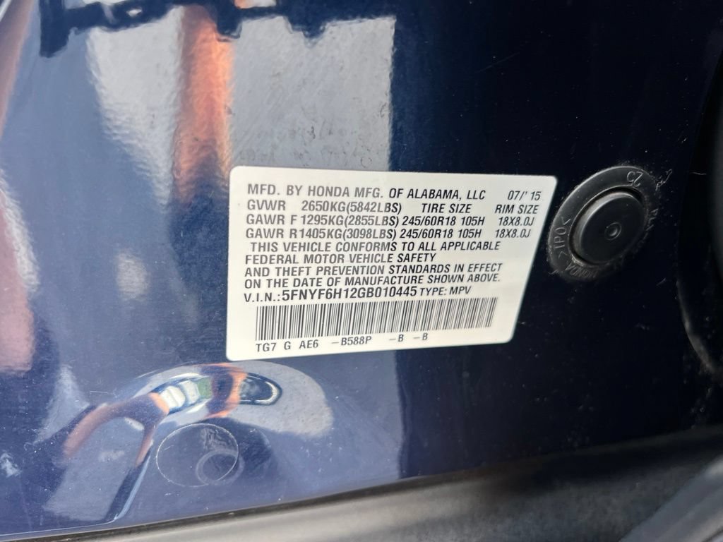 Used 2016 Honda Pilot LX image 33