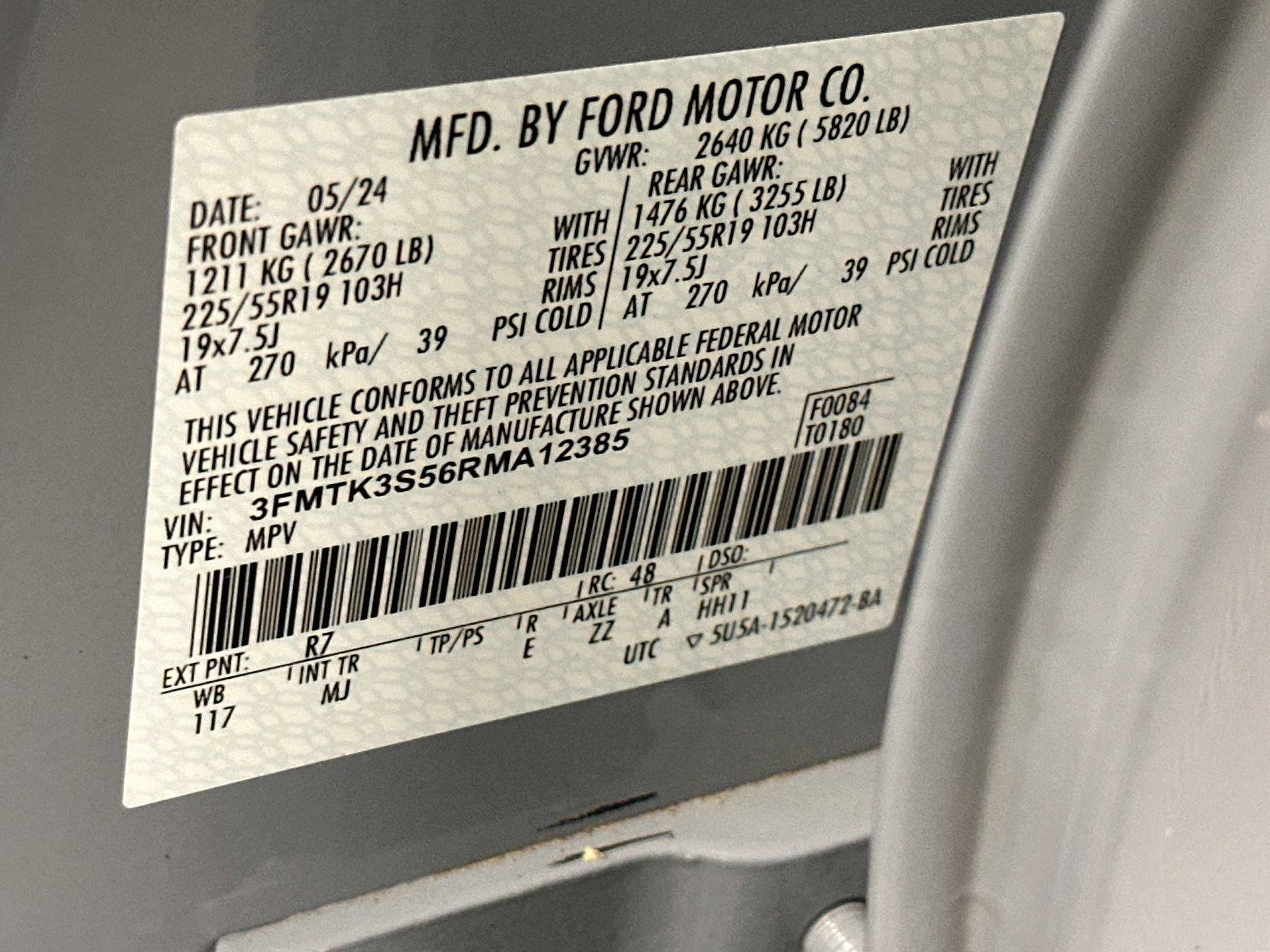 Used 2024 Ford Mustang Mach-E Premium AWD/4WD image 12