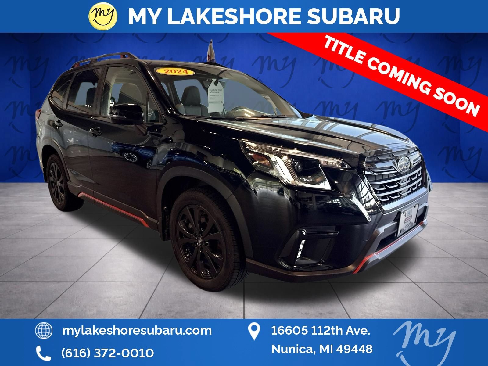 Certified 2024 Subaru Forester Sport AWD/4WD image 1
