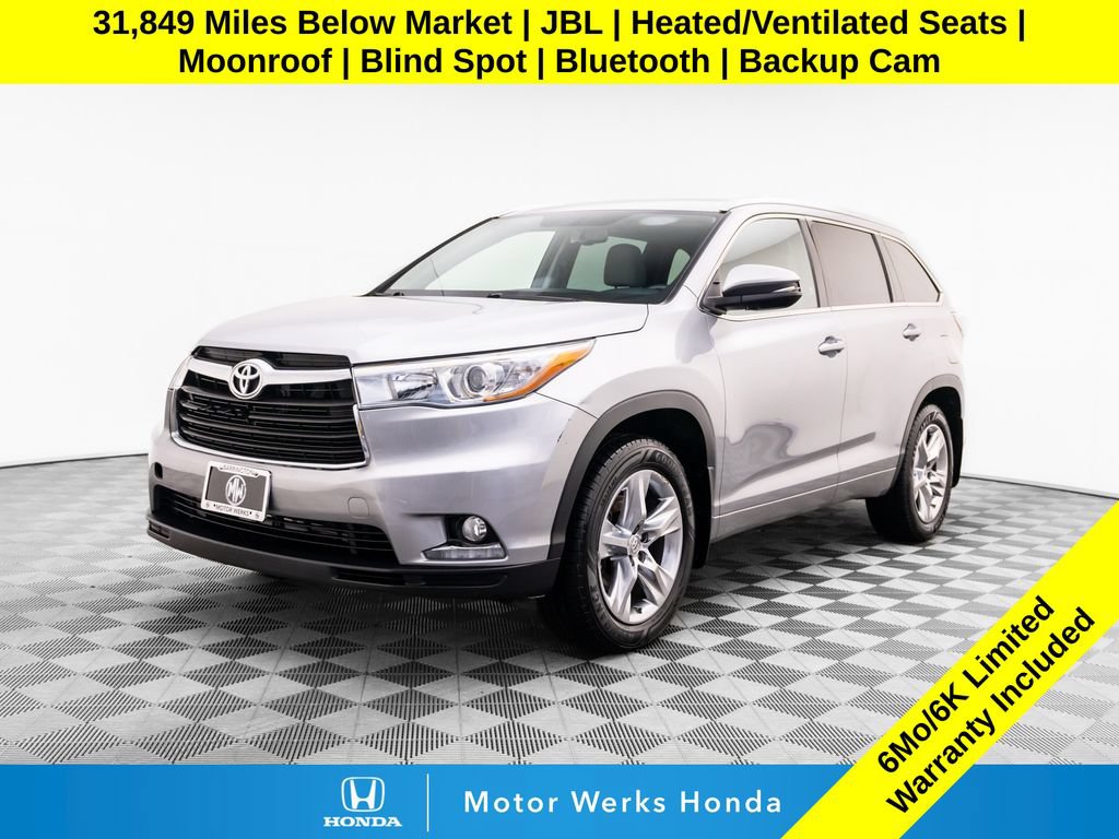 Used 2014 Toyota Highlander Limited AWD/4WD image 1