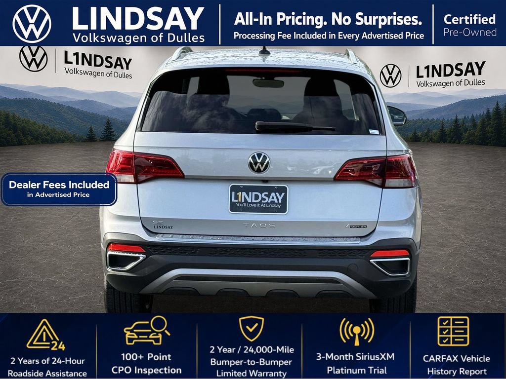 Certified 2023 Volkswagen Taos SE AWD/4WD image 6