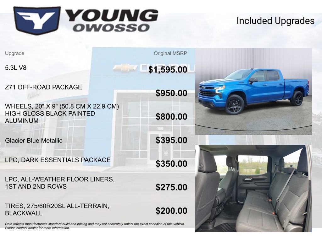 Certified 2023 Chevrolet Silverado 1500 RST w/ Z71 Off-Road Package AWD/4WD image 4