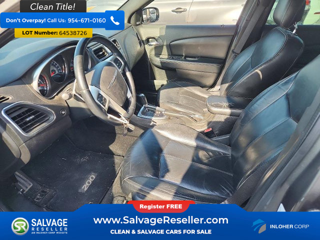 Used 2012 Chrysler 200 Limited w/ Sun/Sound Group FWD image 9