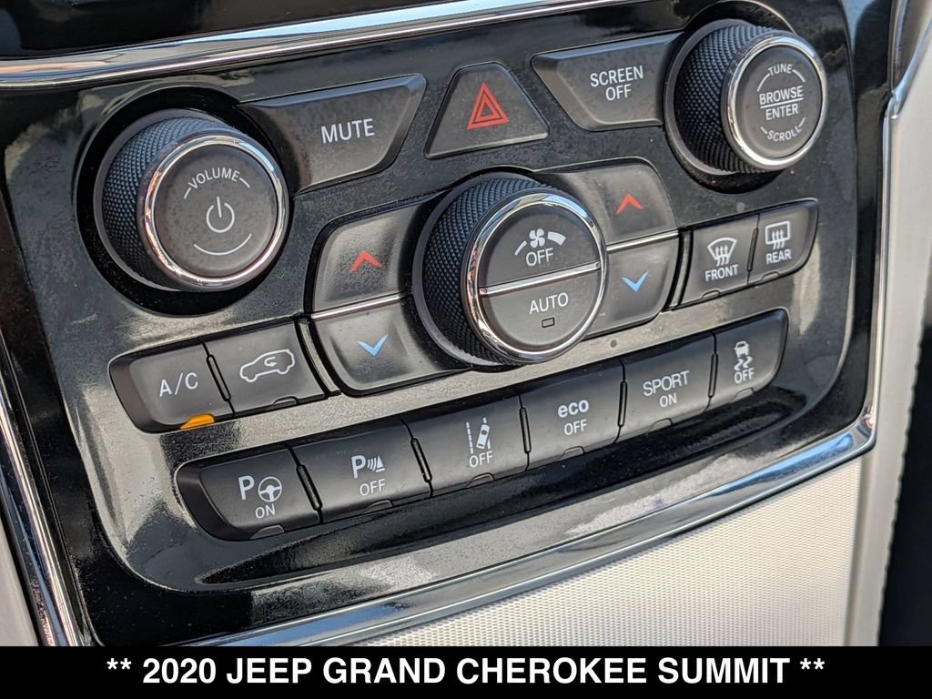 Used 2020 Jeep Grand Cherokee Summit AWD/4WD image 23