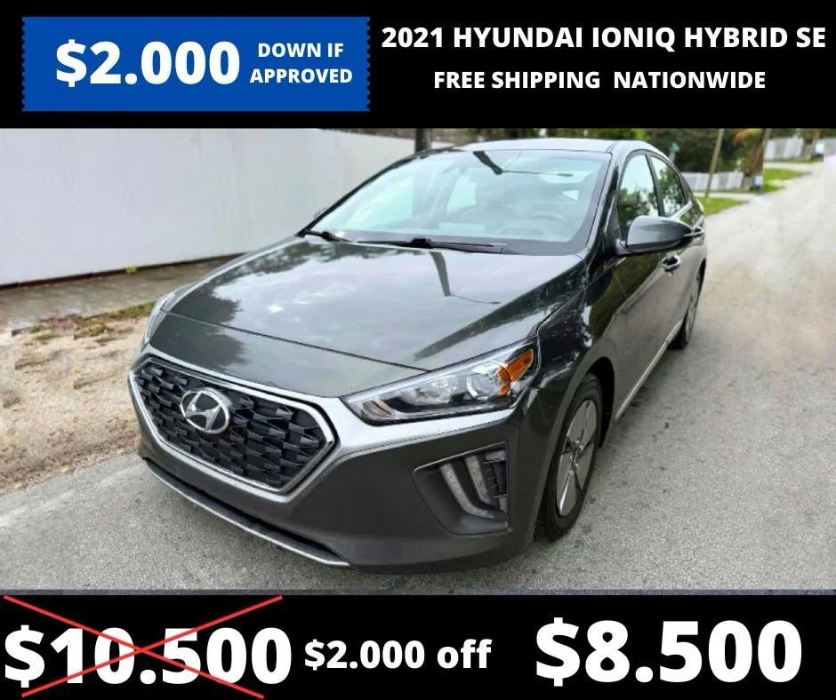 Used 2021 Hyundai Ioniq SE