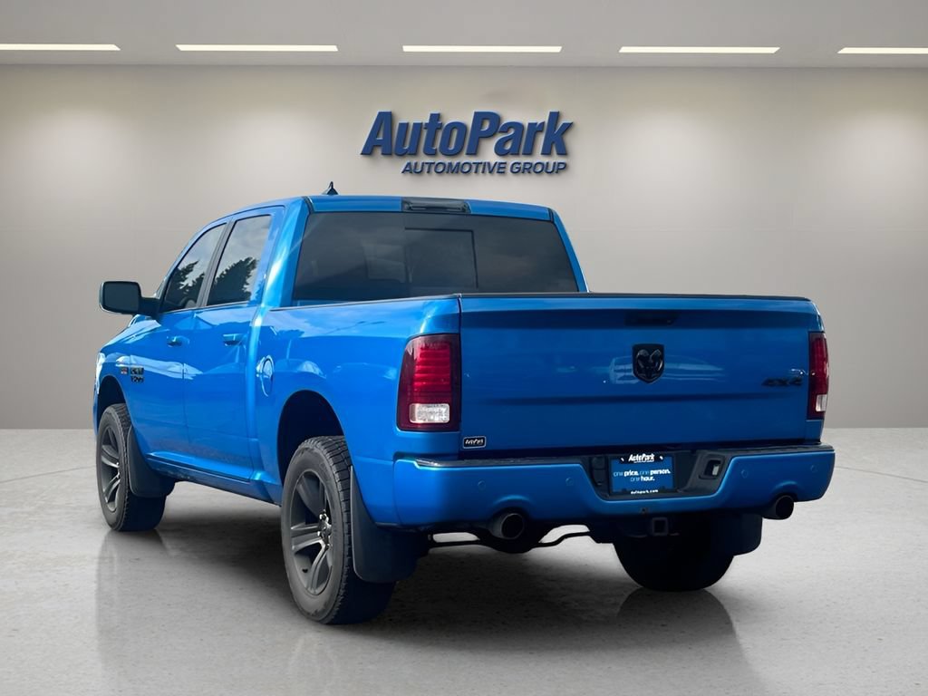 Used 2018 RAM 1500 Sport w/ Hydro Blue Sport Package AWD/4WD image 5
