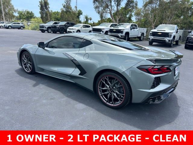 Certified 2024 Chevrolet Corvette Stingray Preferred Cpe w/ Stealth Interior Trim Package RWD image 4