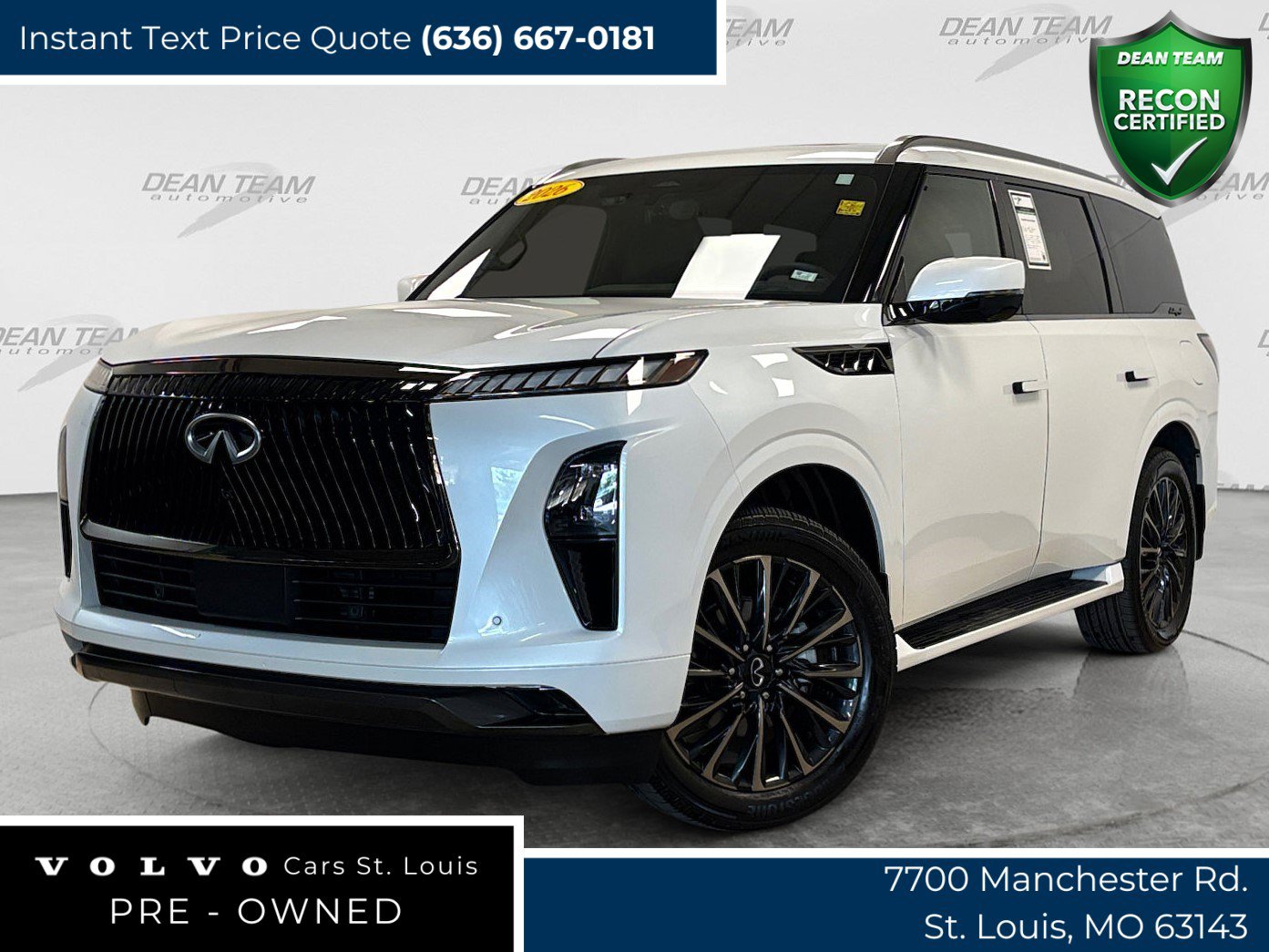 Used 2026 INFINITI QX80 Autograph w/ Premium Cargo Package