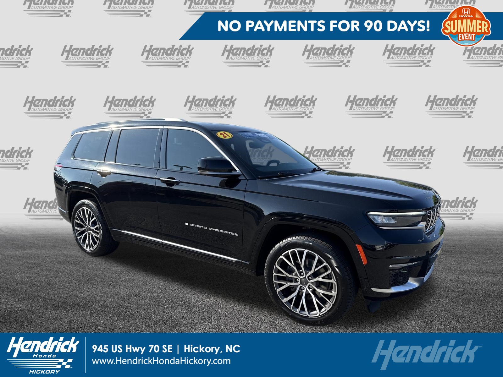 Used 2021 Jeep Grand Cherokee L Summit
