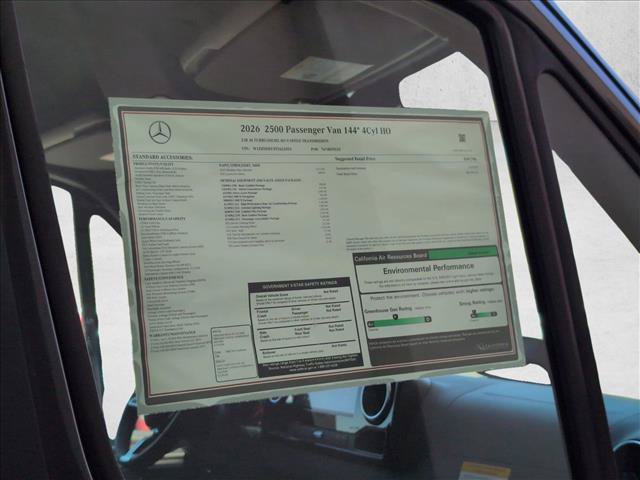 New 2026 Mercedes-Benz Sprinter 2500 image 18