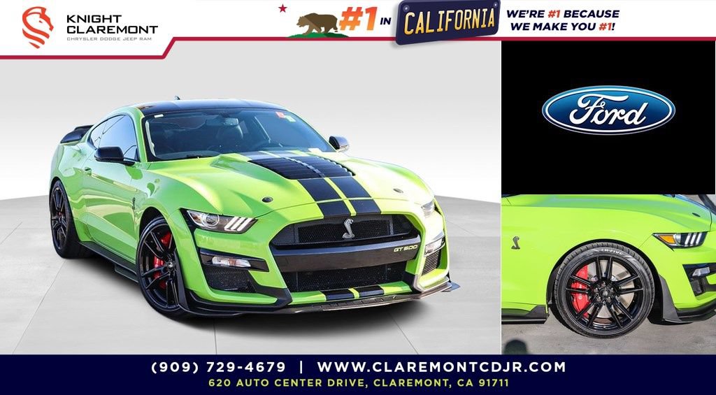 Used 2020 Ford Mustang Shelby GT500 w/ Technology Package RWD image 1