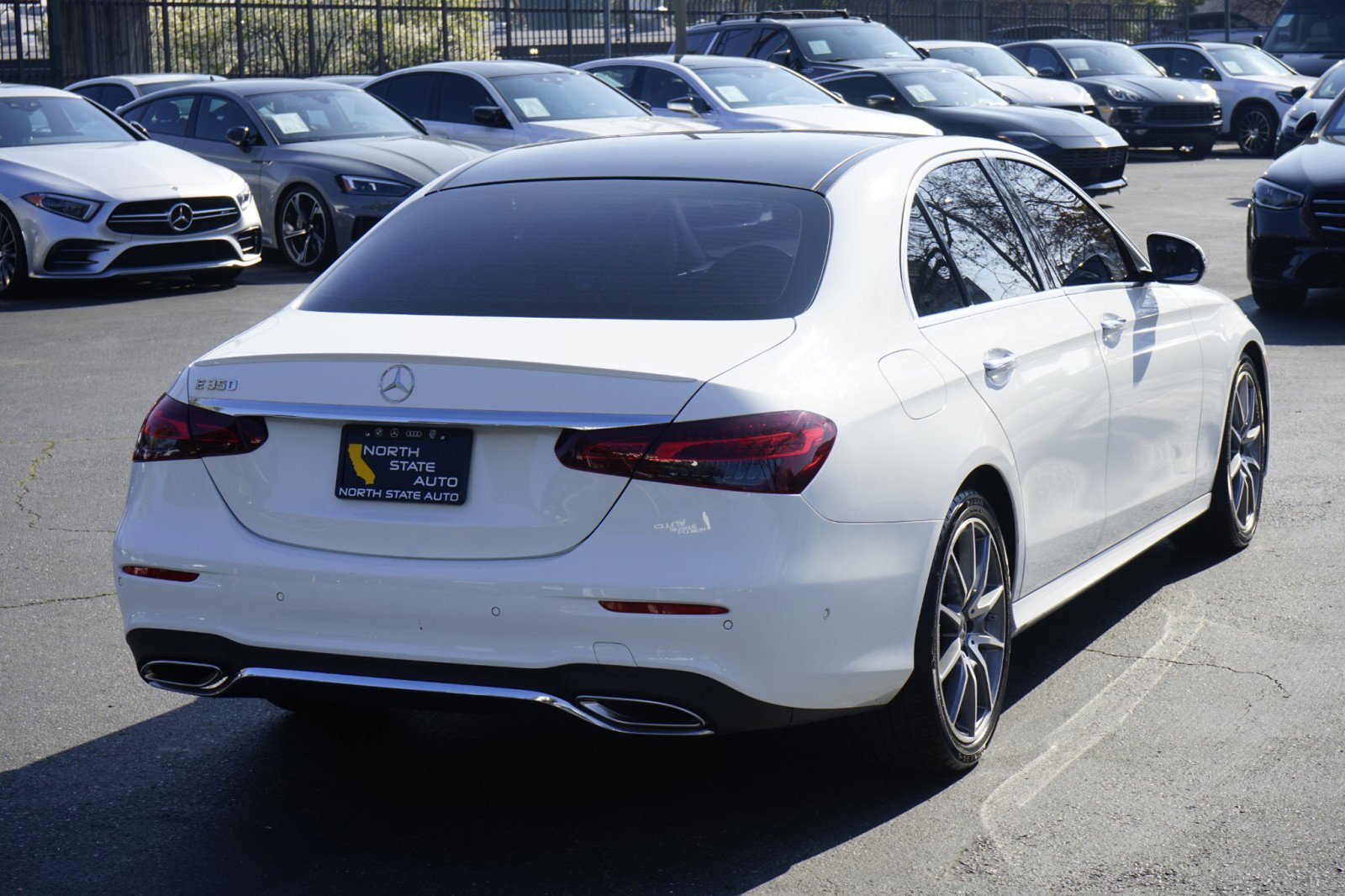 Used 2022 Mercedes-Benz E 350 Sedan w/ AMG Line Exterior image 8