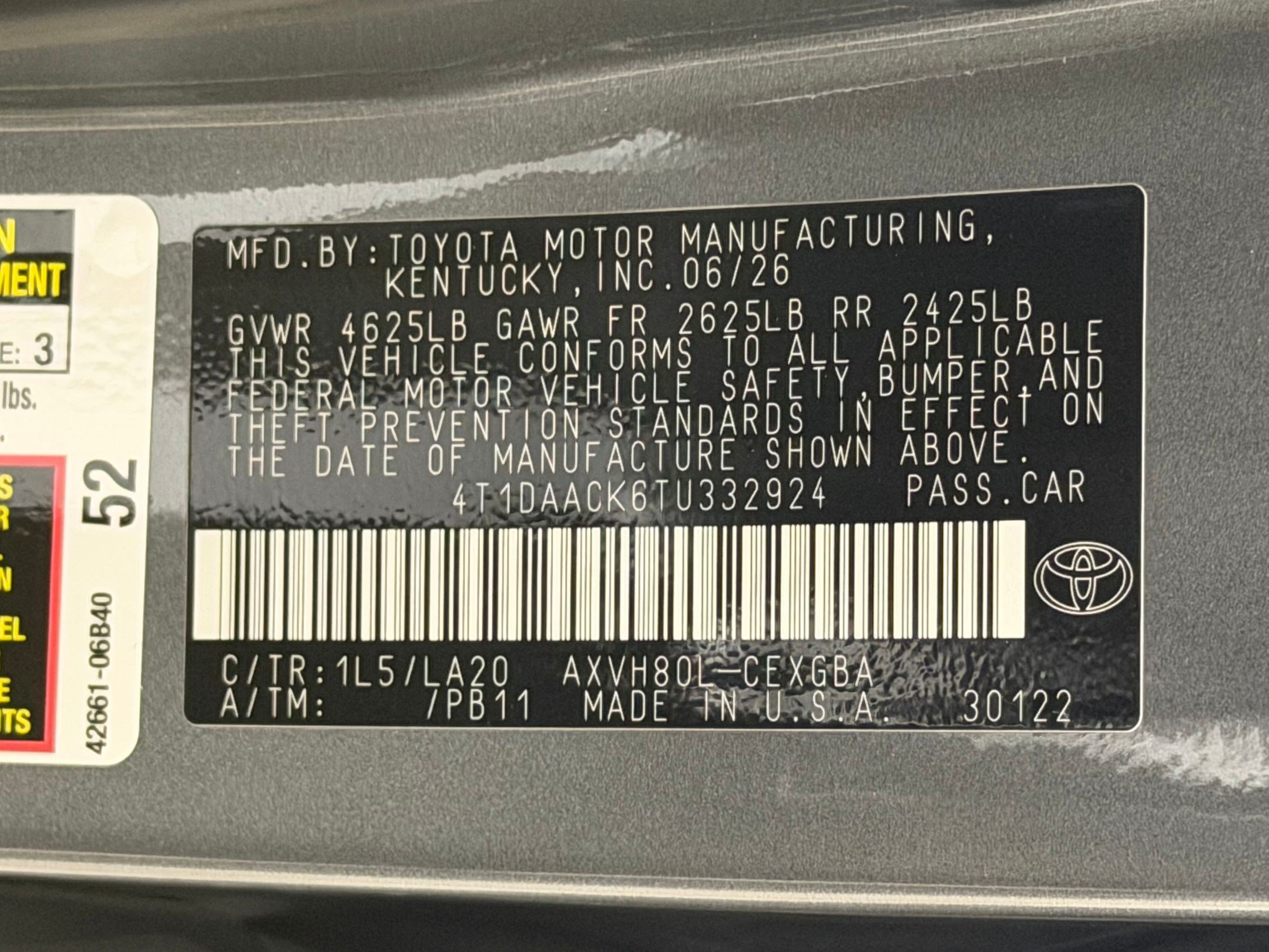New 2026 Toyota Camry XLE FWD image 26