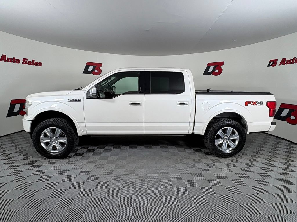 Used 2018 Ford F150 Platinum w/ Equipment Group 701A Luxury AWD/4WD image 3