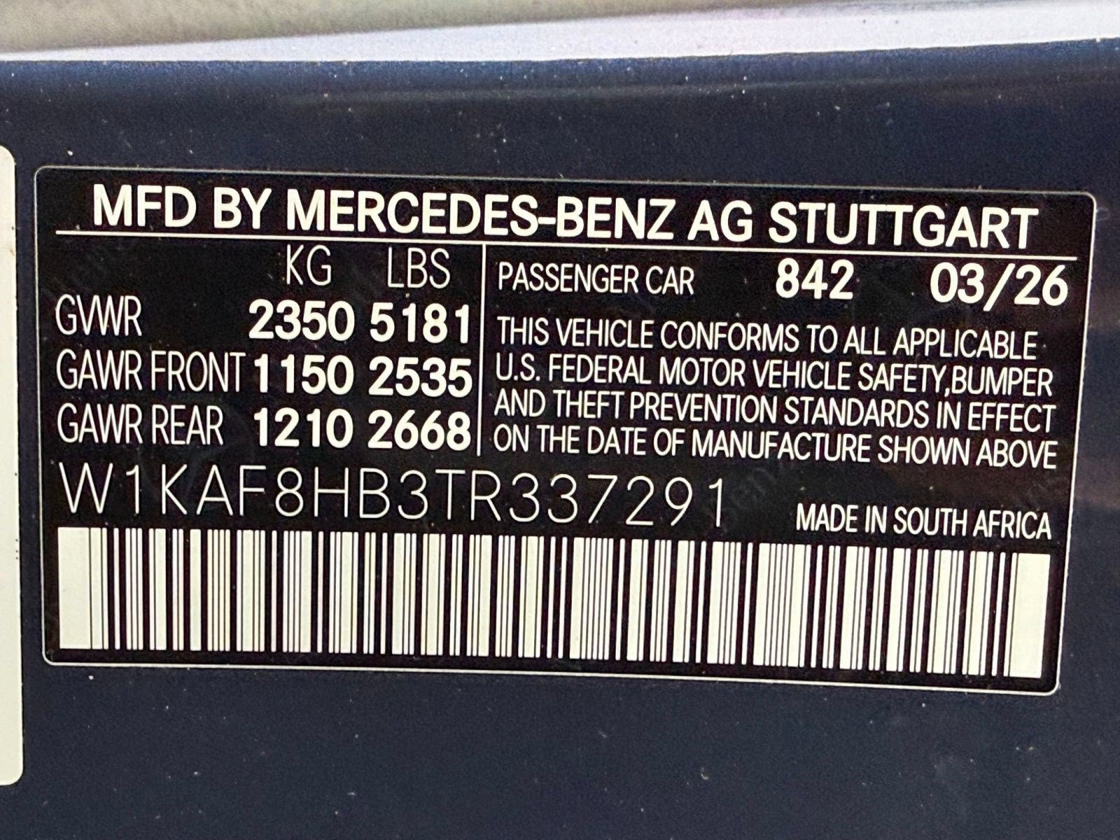 New 2026 Mercedes-Benz C 43 AMG 4MATIC Sedan image 24