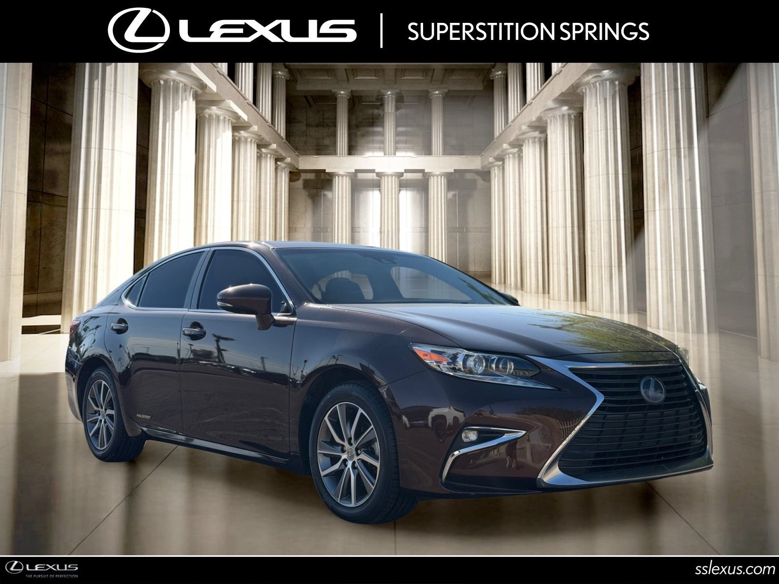 Used 2016 Lexus ES 300h w/ Luxury Package w/Wood Trim