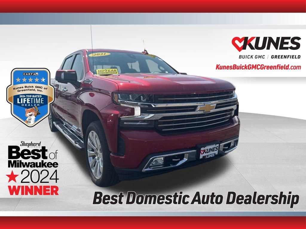 Used 2021 Chevrolet Silverado 1500 High Country w/ Technology Package