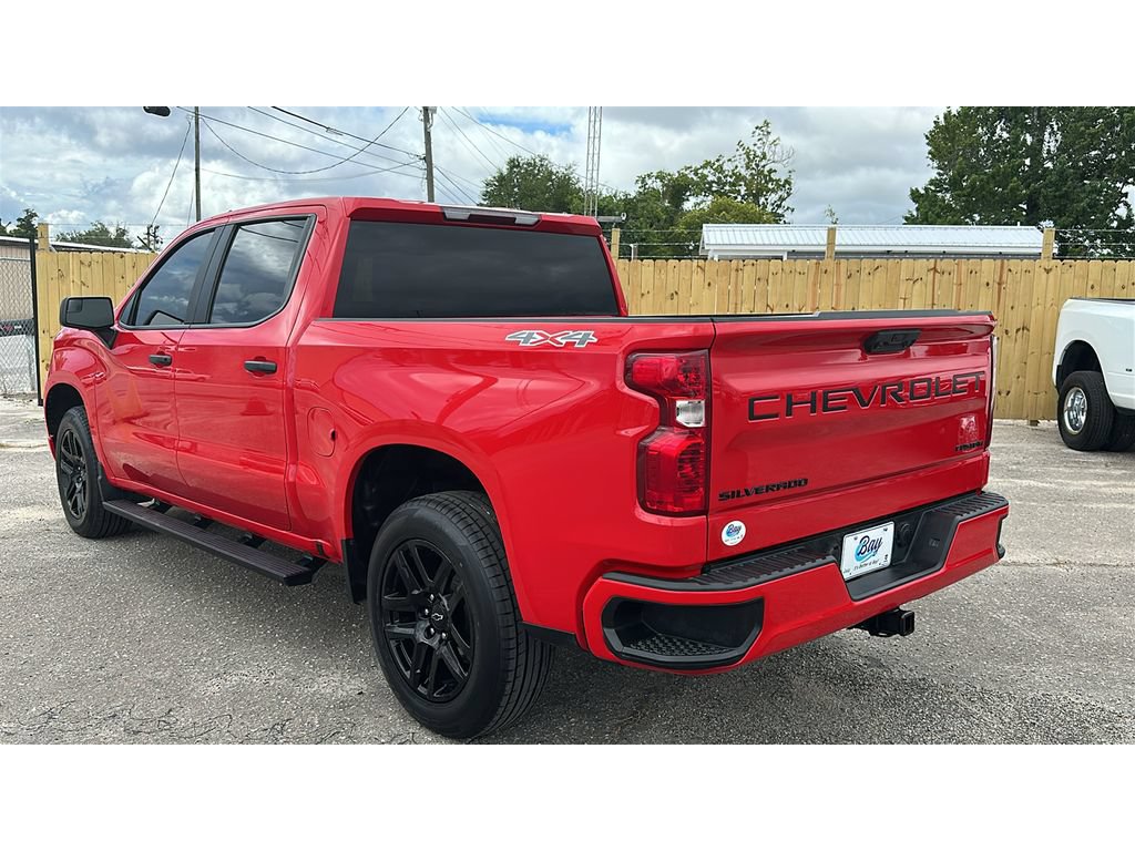 Used 2023 Chevrolet Silverado 1500 Custom w/ LPO, Dark Essentials Package AWD/4WD image 3