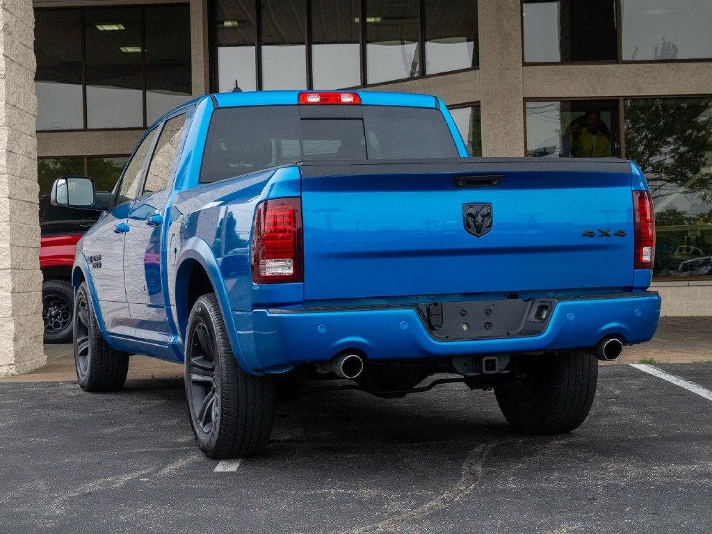 Used 2018 RAM 1500 Sport w/ Hydro Blue Sport Package AWD/4WD image 4