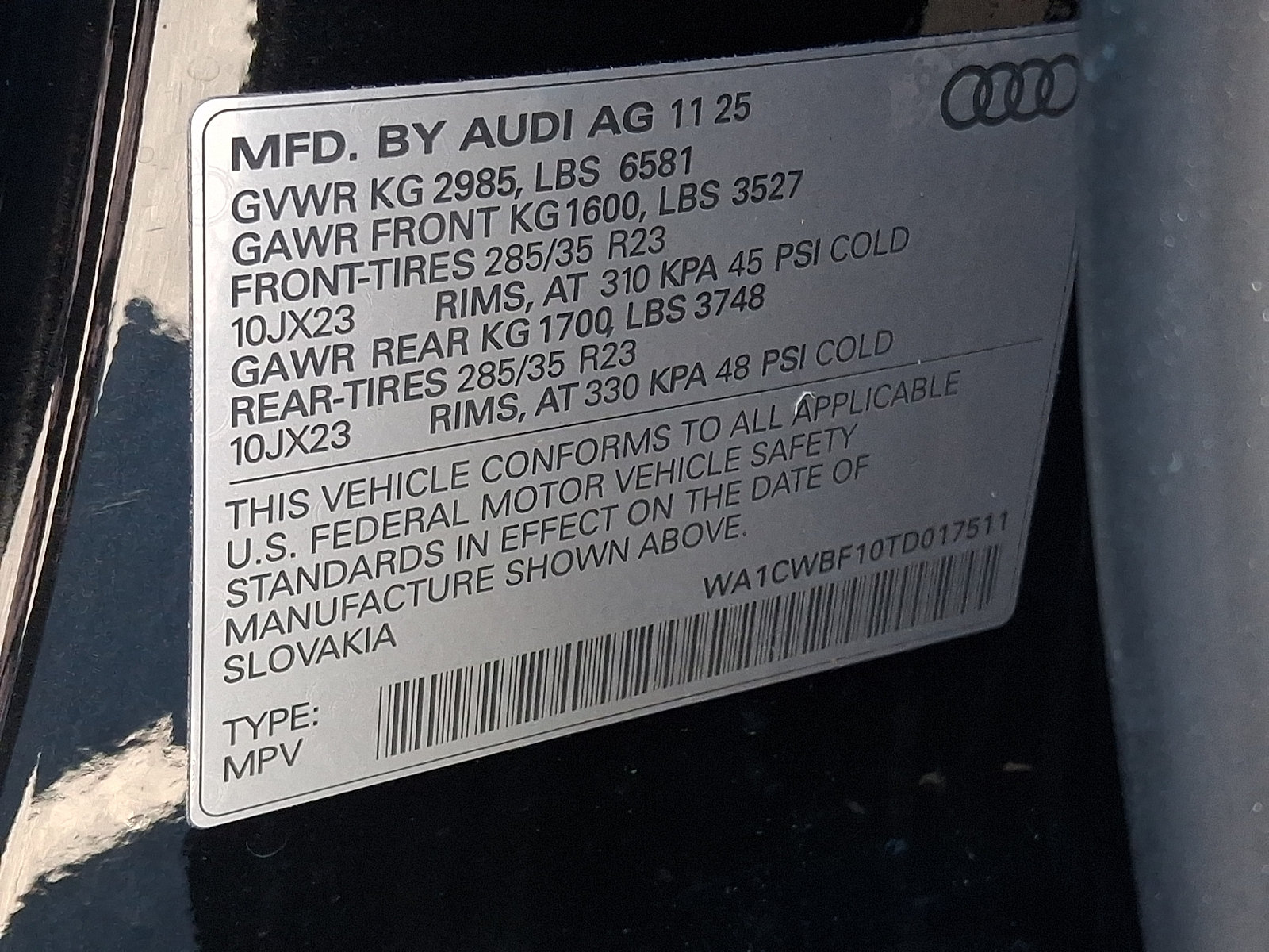New 2026 Audi SQ8 Prestige AWD/4WD image 18