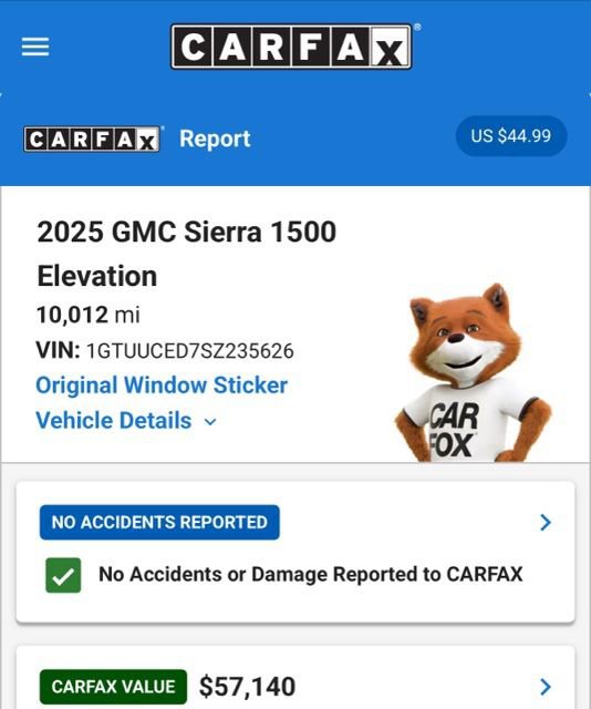 Used 2025 GMC Sierra 1500 Elevation w/ Elevation Premium Package image 6