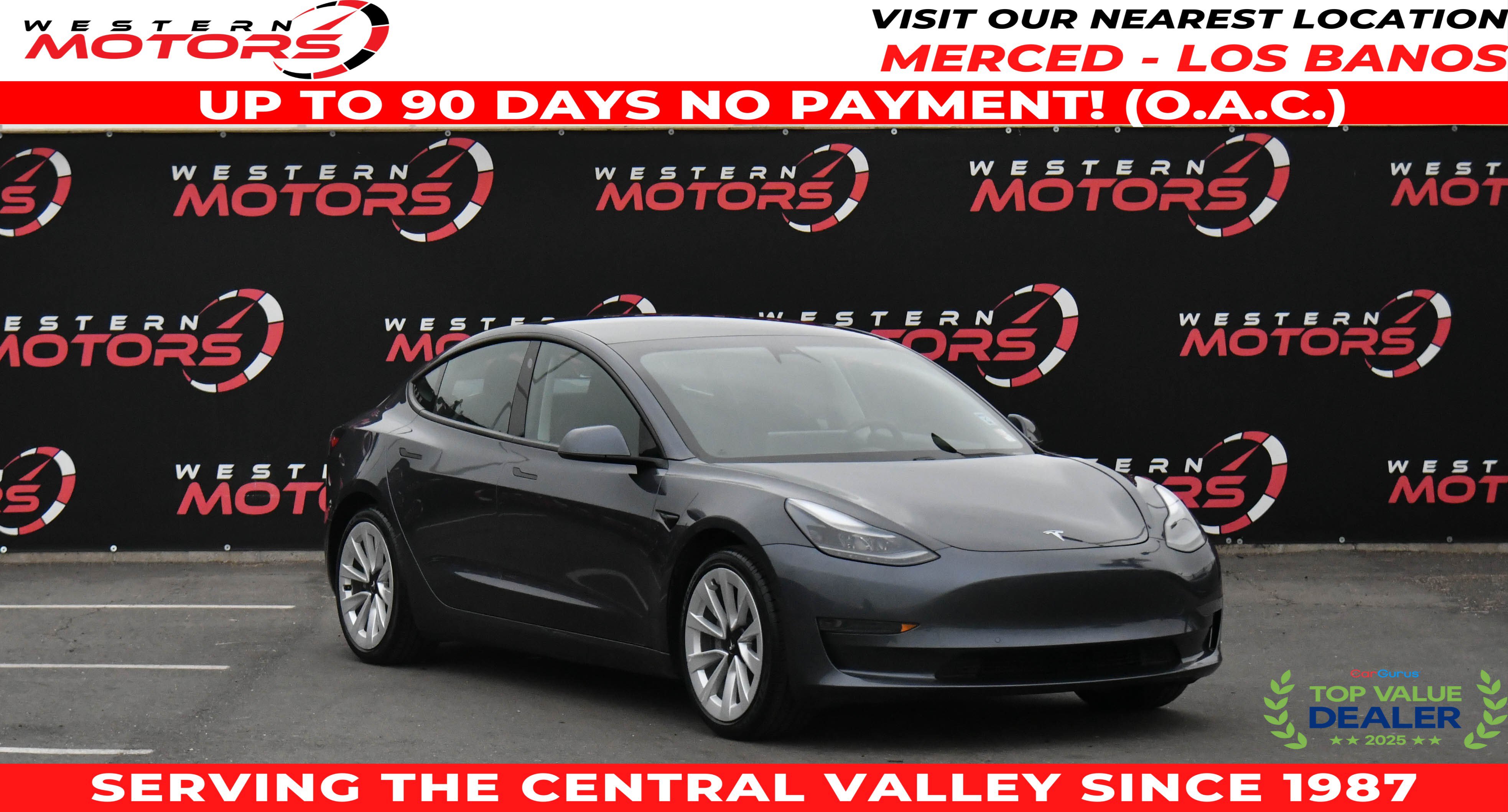 Used 2021 Tesla Model 3 Standard Range Plus
