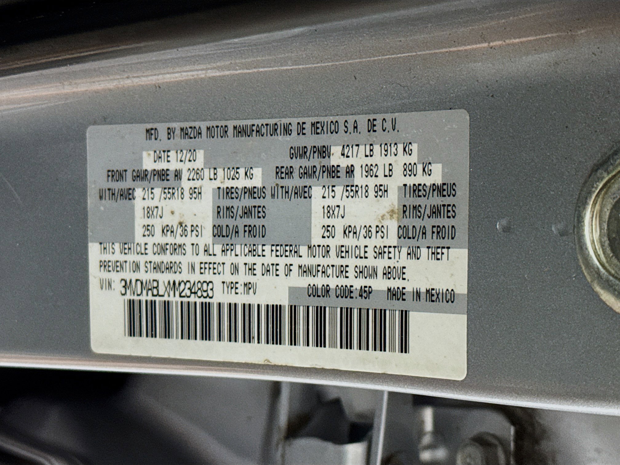 Used 2021 MAZDA CX-30 FWD 2.5 S w/ Select Package image 39