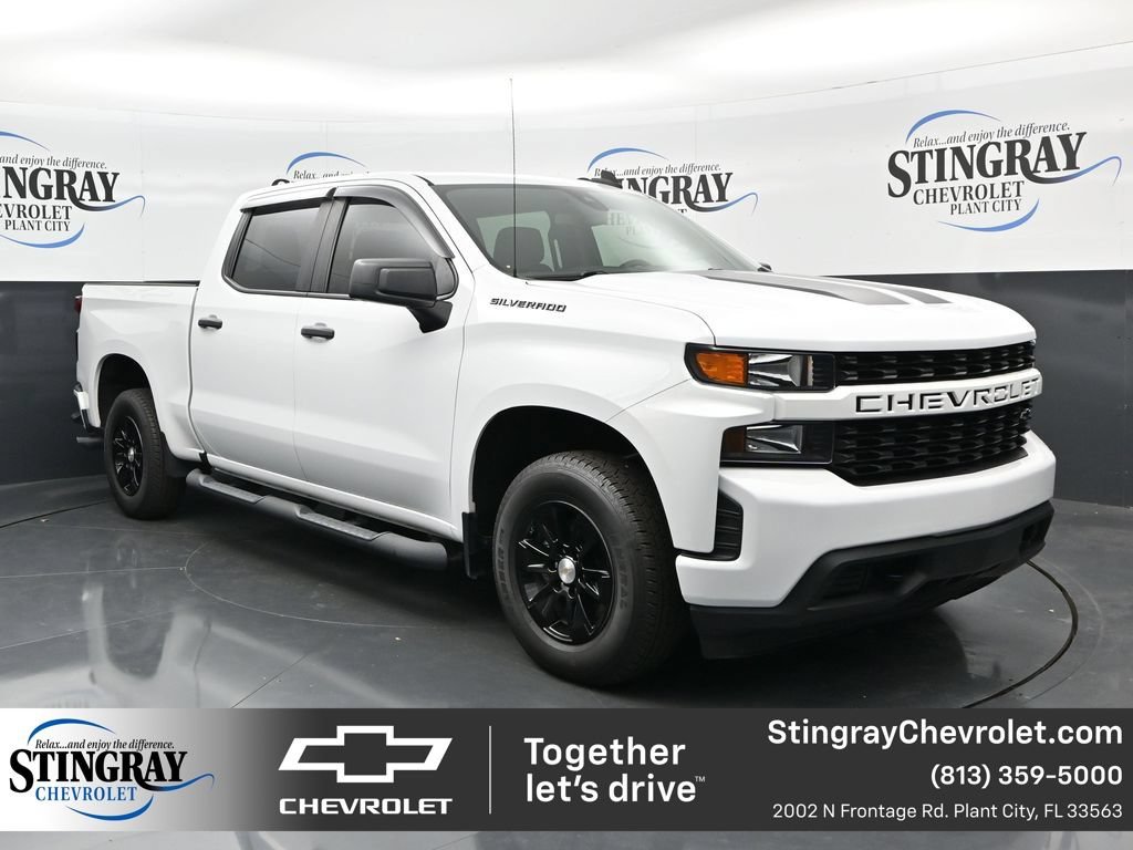 Certified 2022 Chevrolet Silverado 1500 Custom w/ Rally Edition RWD 360° Tour