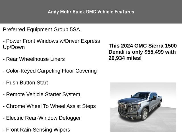Used 2024 GMC Sierra 1500 Denali w/ Technology Package image 12