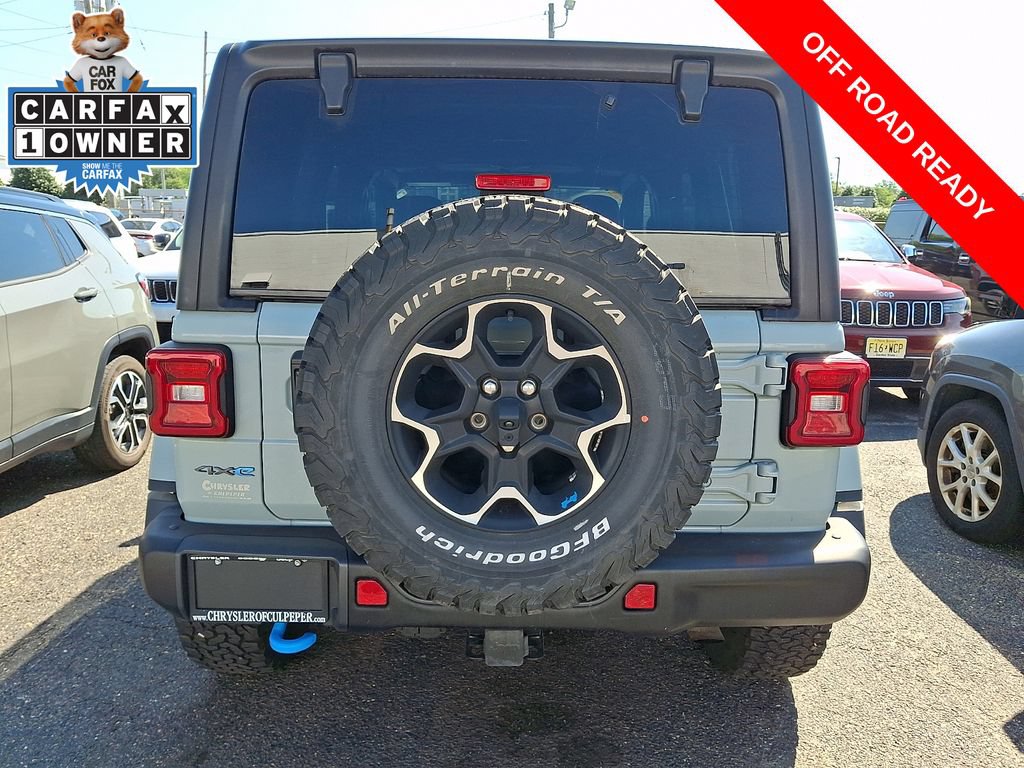 Used 2023 Jeep Wrangler Unlimited Rubicon 4xe w/ Steel Bumper Group AWD/4WD image 4