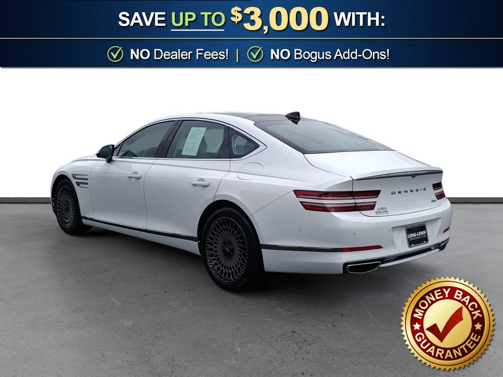 Used 2022 Genesis G80 2.5T w/ Prestige Package AWD/4WD image 4
