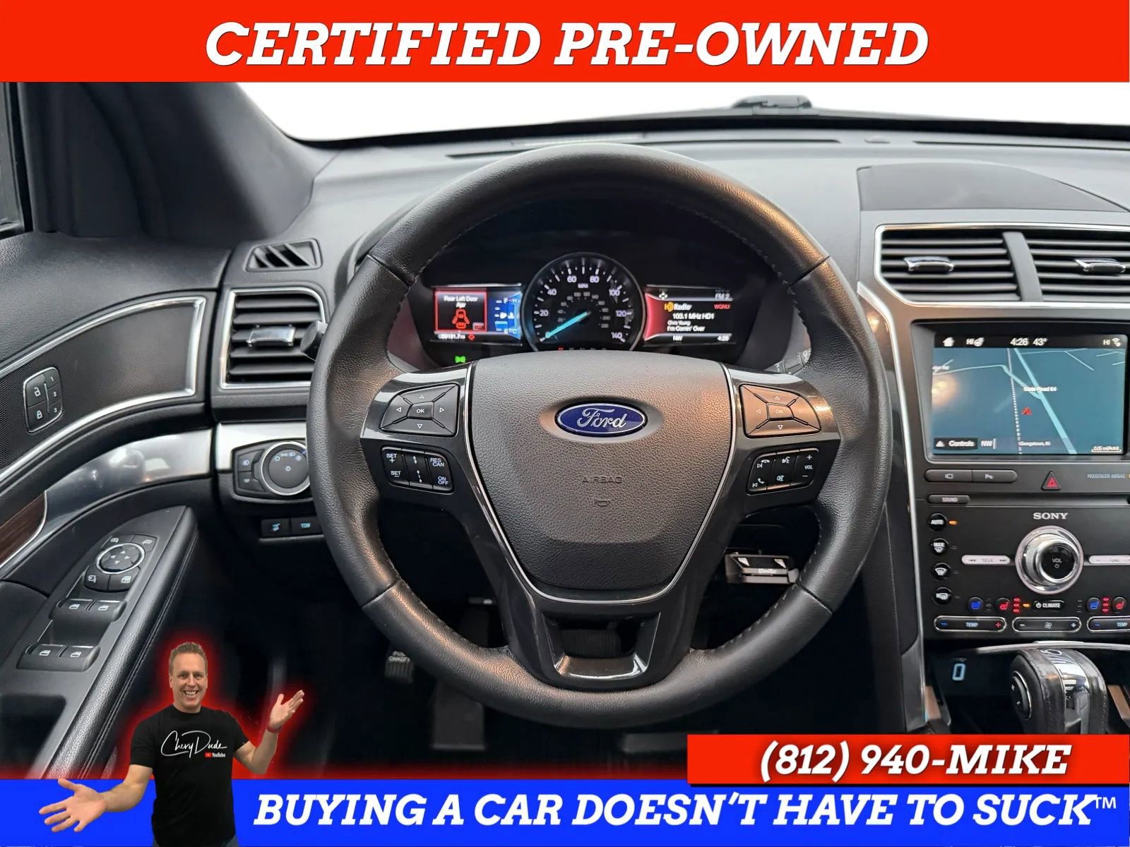 Used 2019 Ford Explorer Limited w/ Ford Safe & Smart Package image 12