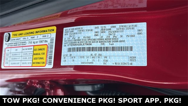 New 2025 Ford Ranger Lariat w/ Convenience Package image 28