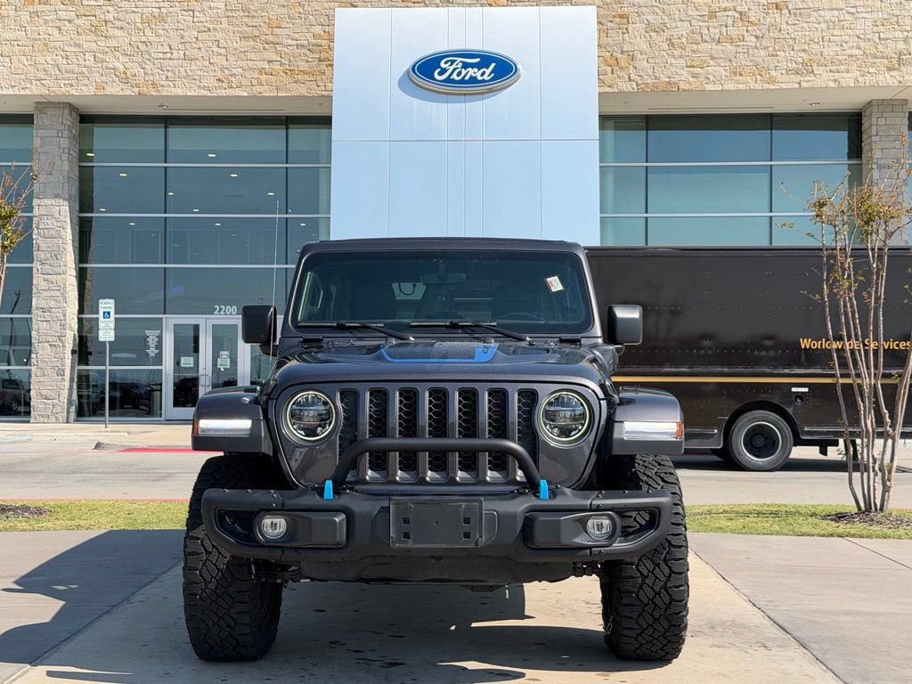 Used 2022 Jeep Wrangler Unlimited Rubicon 4xe w/ Steel Bumper Group AWD/4WD image 2