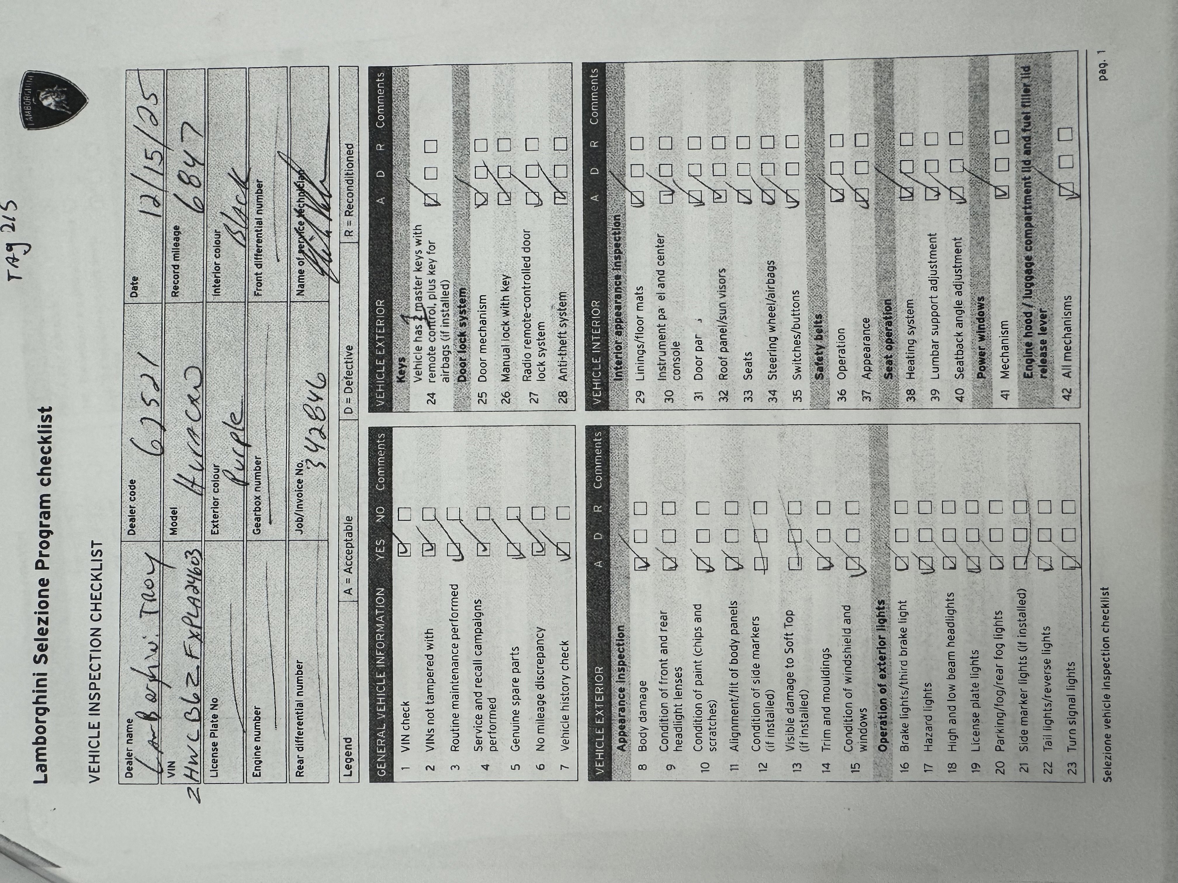 Used 2023 Lamborghini Huracan Tecnica image 46