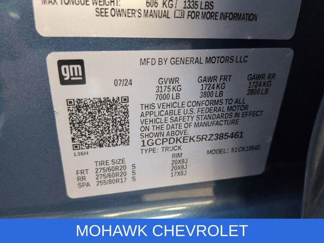 Certified 2024 Chevrolet Silverado 1500 LT AWD/4WD image 34