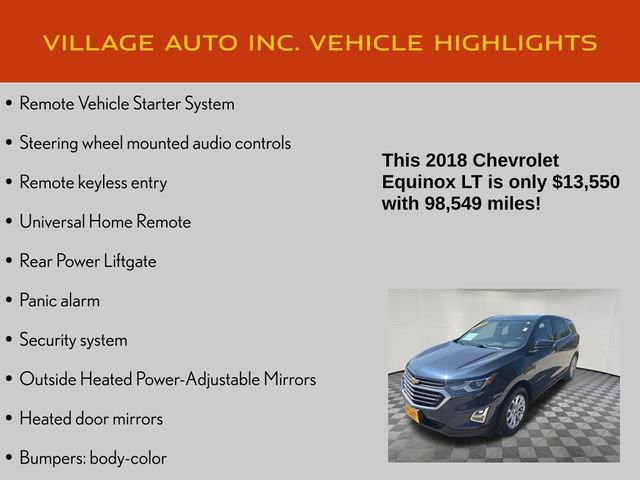 Used 2018 Chevrolet Equinox LT AWD/4WD image 21