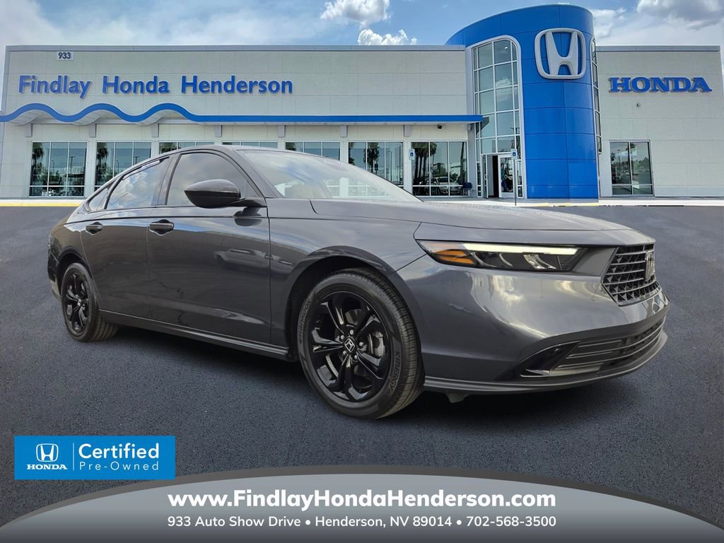 Certified 2025 Honda Accord SE