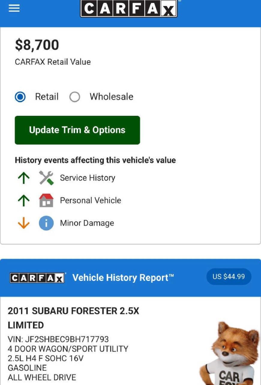 Used 2011 Subaru Forester 2.5X Limited w/ Popular Equipment Group 5A image 17