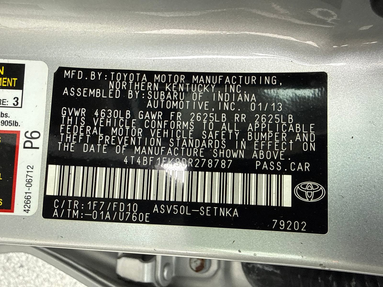 Used 2013 Toyota Camry LE image 51