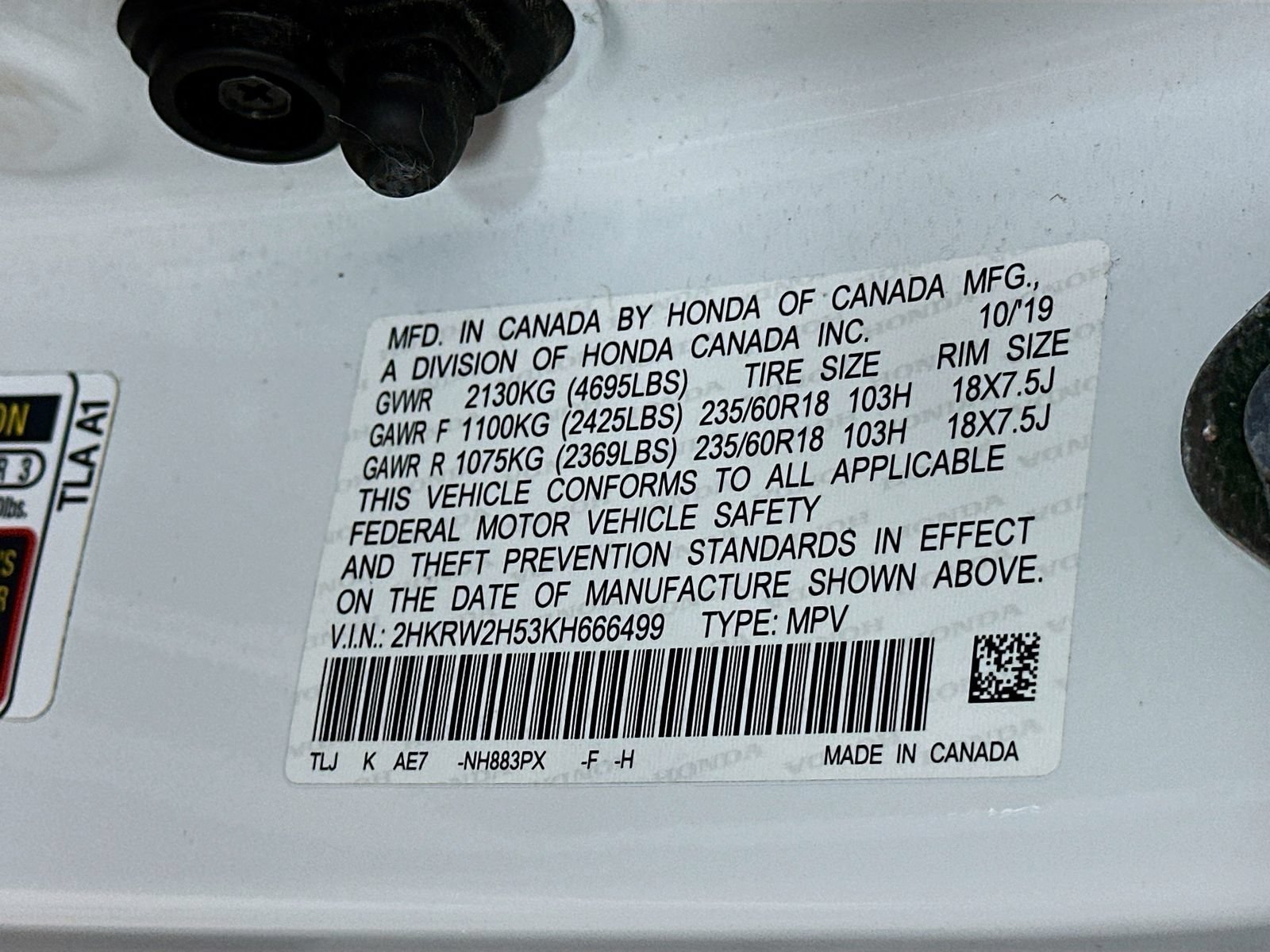 Used 2019 Honda CR-V EX image 46