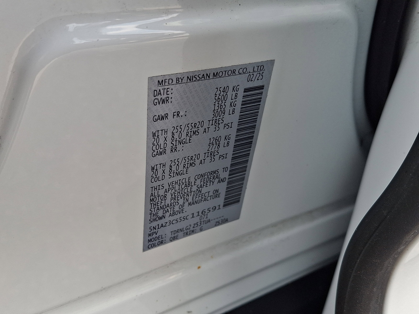 Used 2025 Nissan Murano SL AWD/4WD image 27