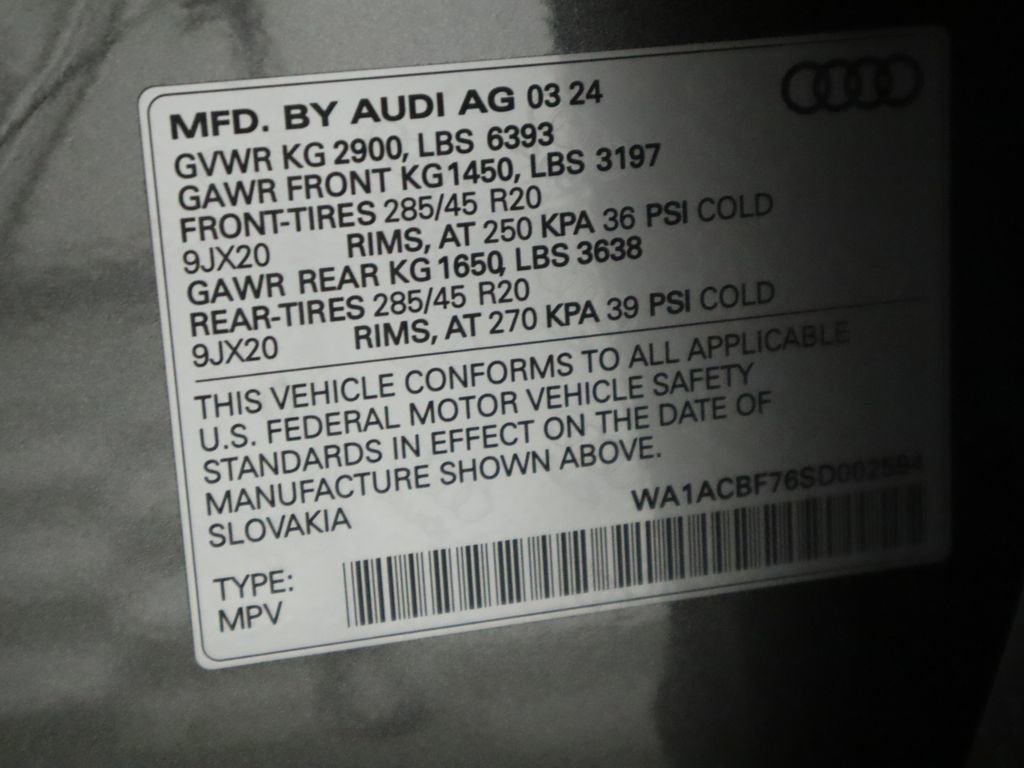 Certified 2025 Audi Q7 2.0T Premium image 37