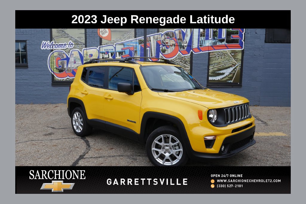 Used 2023 Jeep Renegade Latitude w/ Premium Group AWD/4WD image 1
