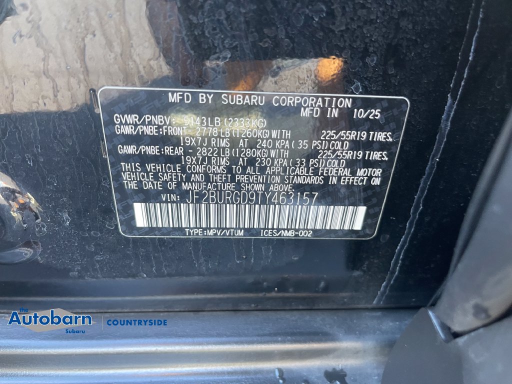 Certified 2026 Subaru Outback Limited XT AWD/4WD image 30