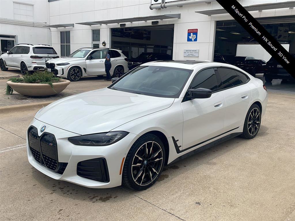 Used 2024 BMW i4 M50 w/ Premium Package AWD/4WD video 1