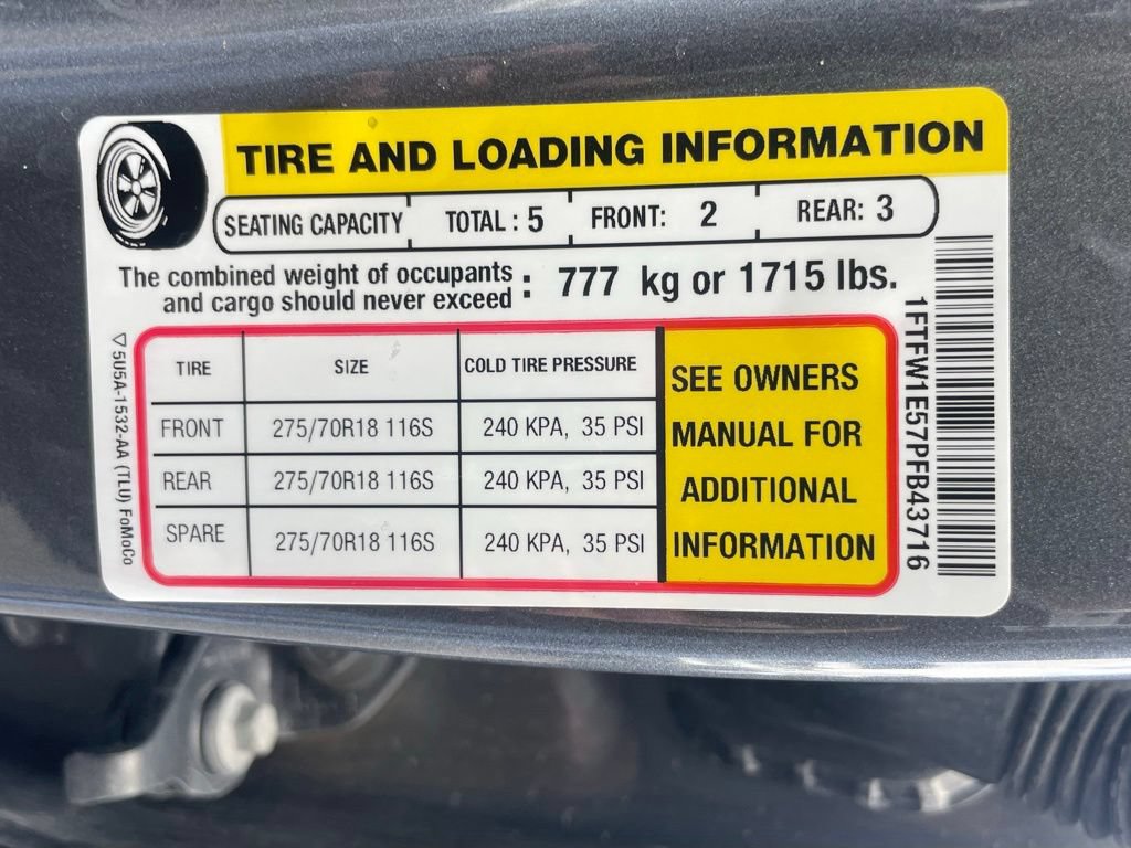 Used 2023 Ford F150 Tremor w/ Trailer Tow Package AWD/4WD image 45