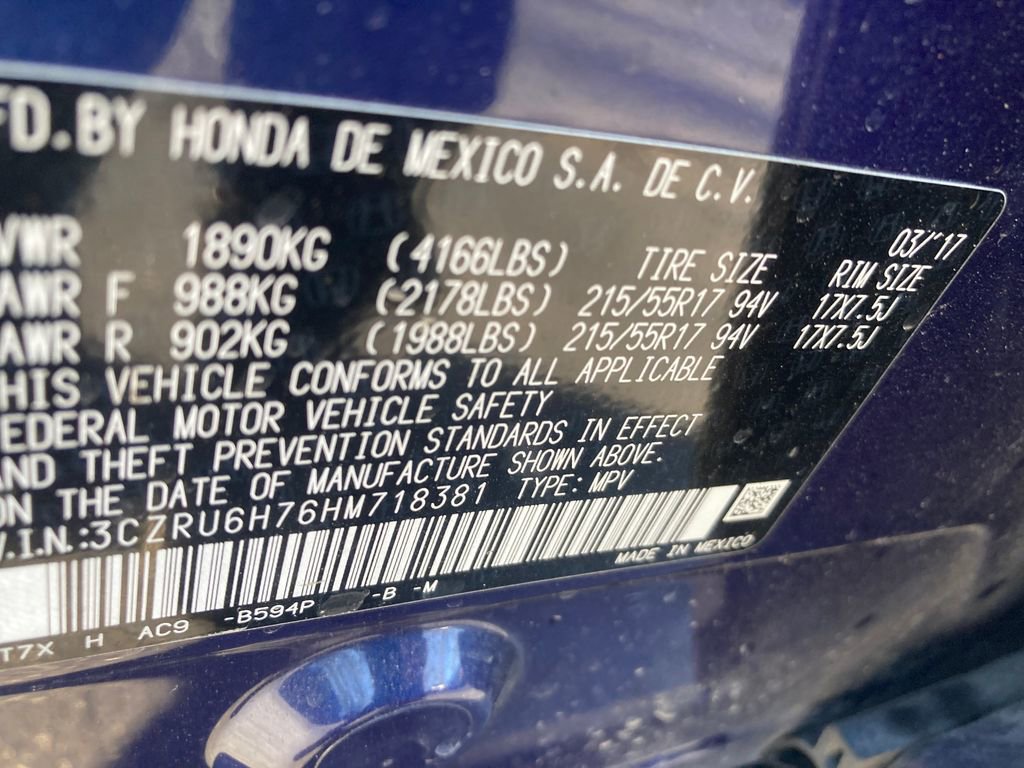 Used 2017 Honda HR-V EX-L image 40