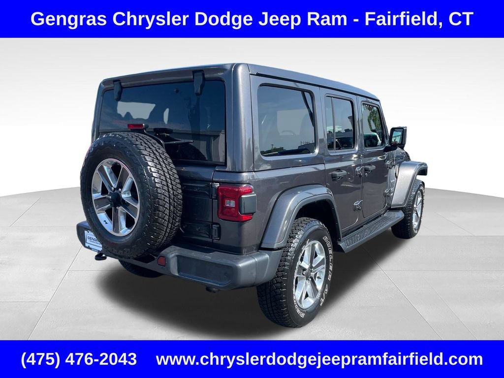 Certified 2021 Jeep Wrangler Unlimited Sahara AWD/4WD image 7